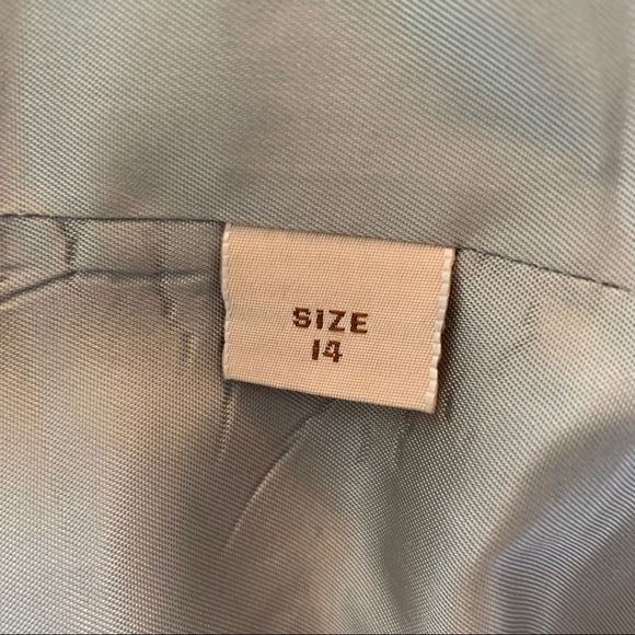 RICHARD EVANS Vintage Tweed Blazer Sz 14 - Picture 7 of 10